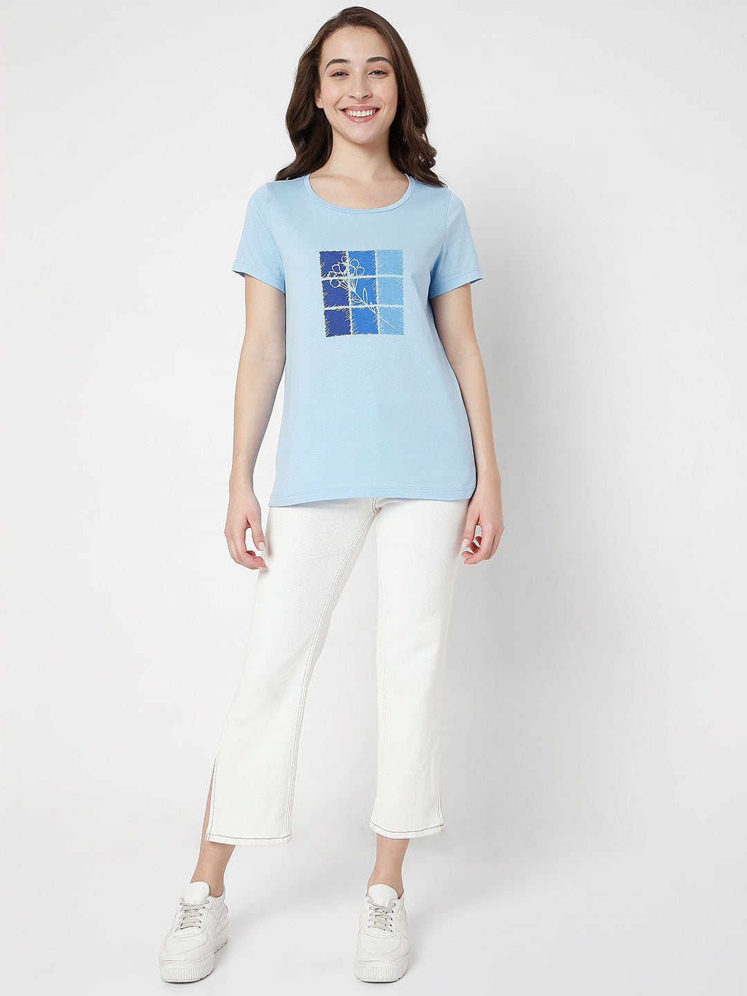 Blue Graphic T-Shirt