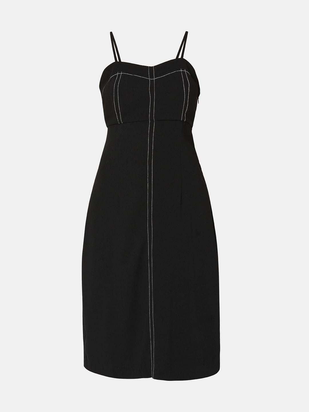 Black Midi Bodycon Dress