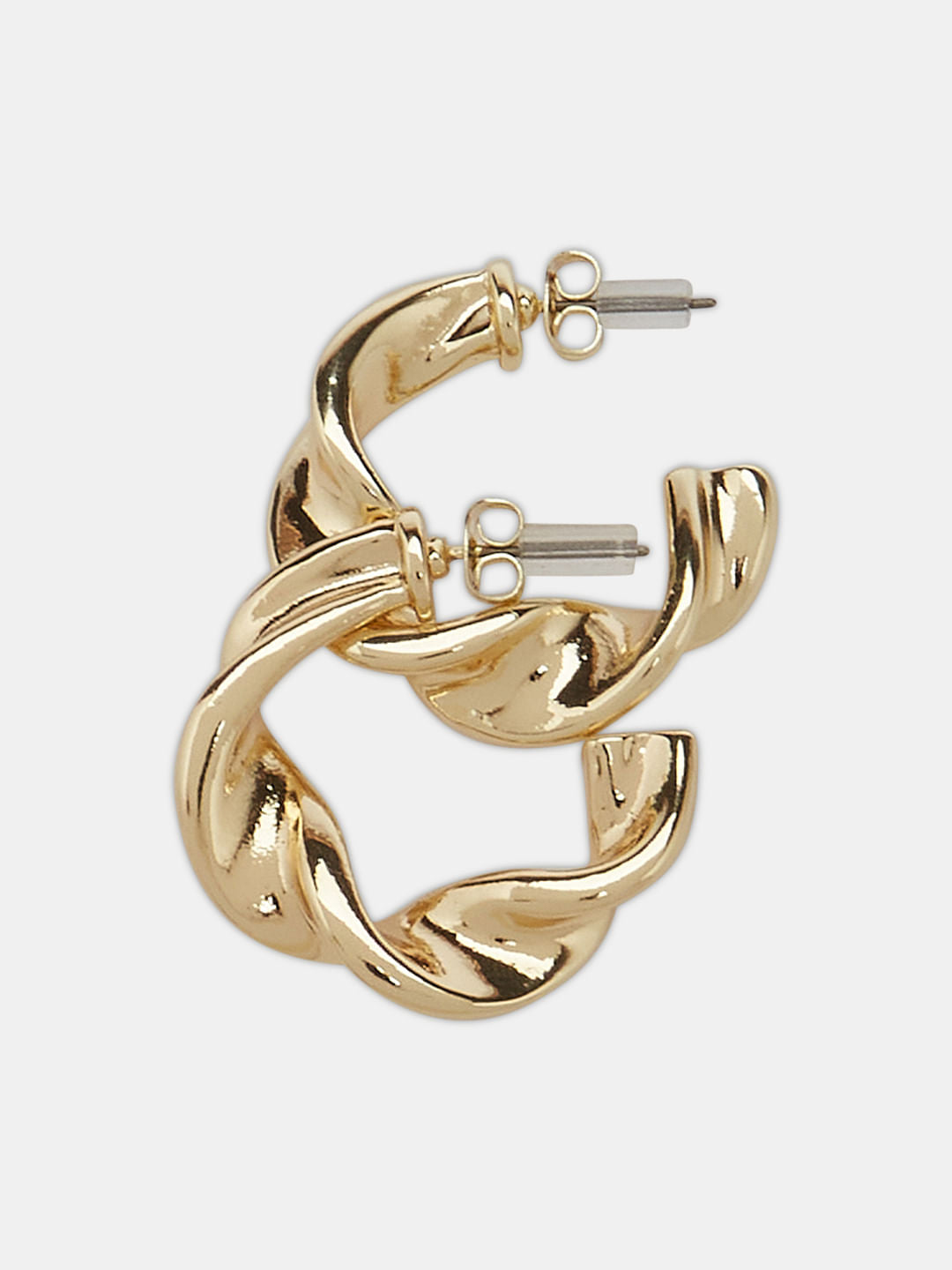 Golden Hoop Earrings