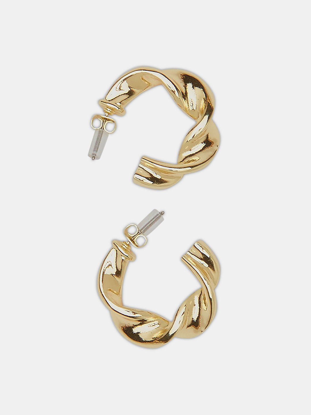 Golden Hoop Earrings