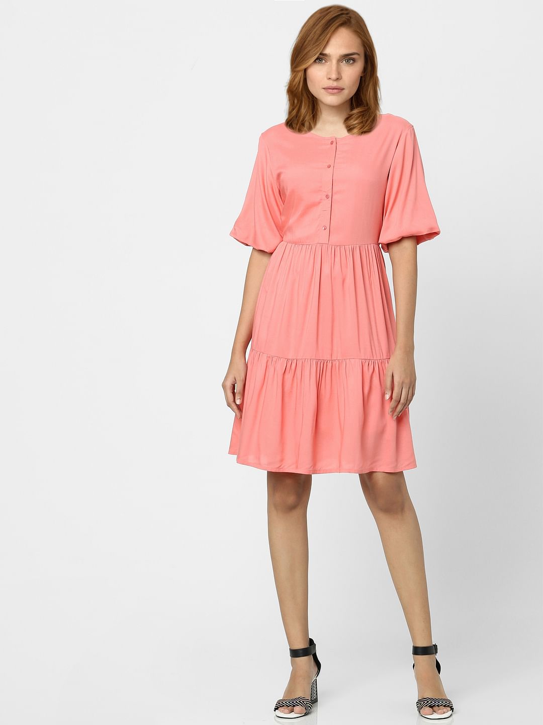 Pink Shift Dress