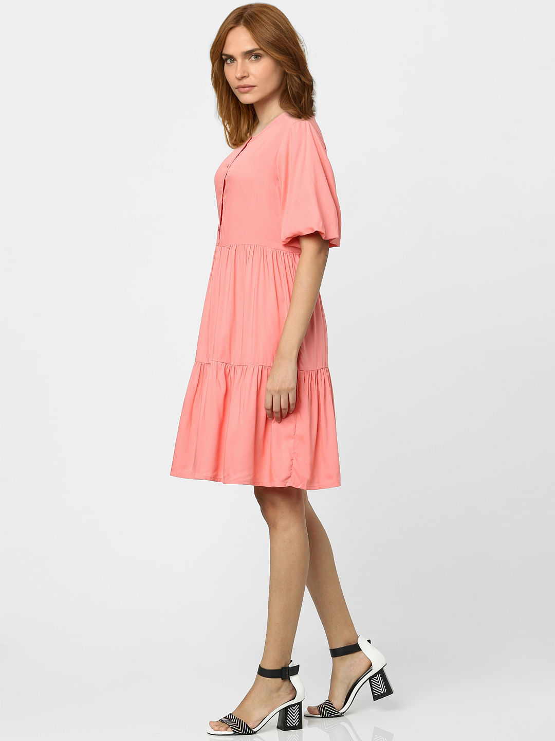 Pink Shift Dress