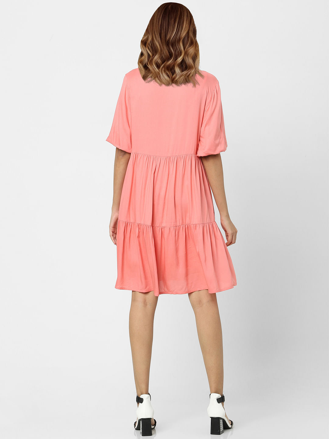 Pink Shift Dress