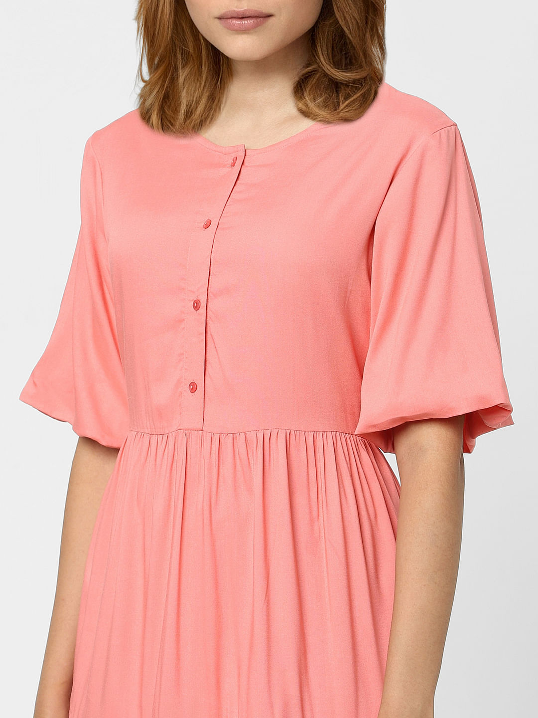Pink Shift Dress