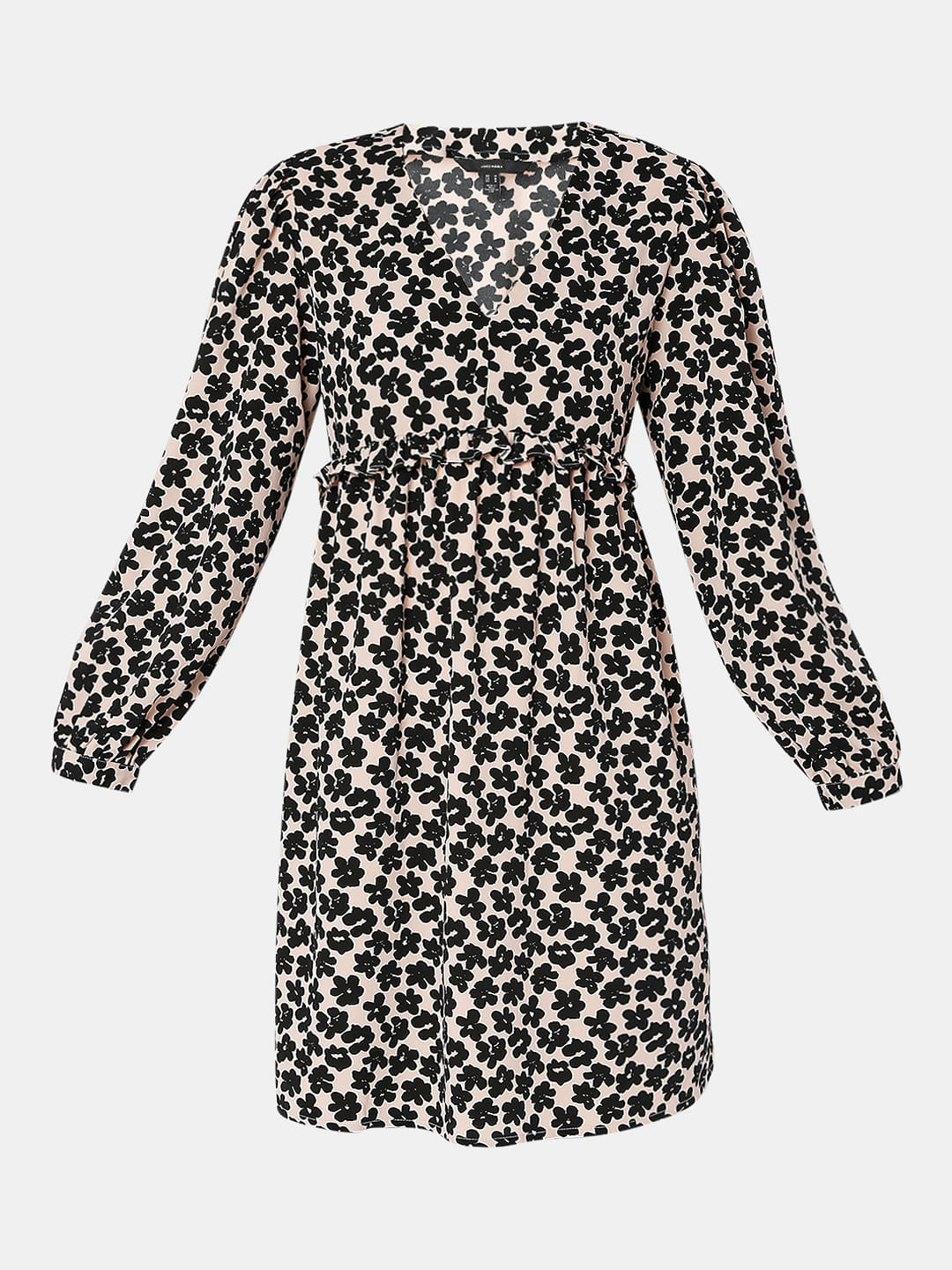 Pink Floral Shift Dress