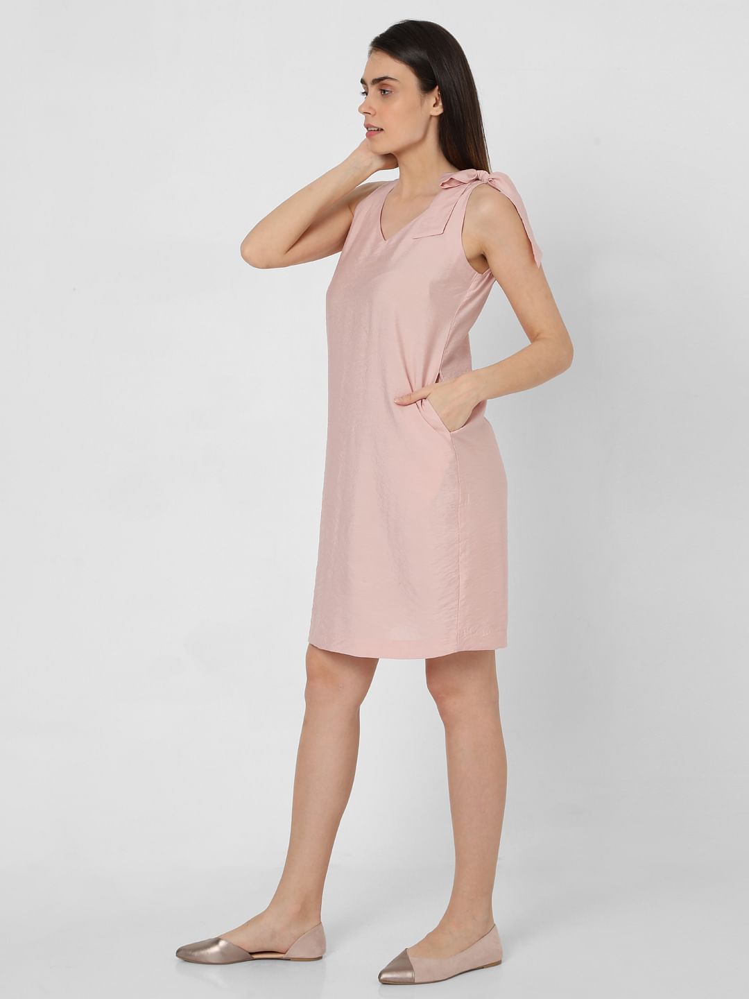 Light Pink Shift Dress - XS