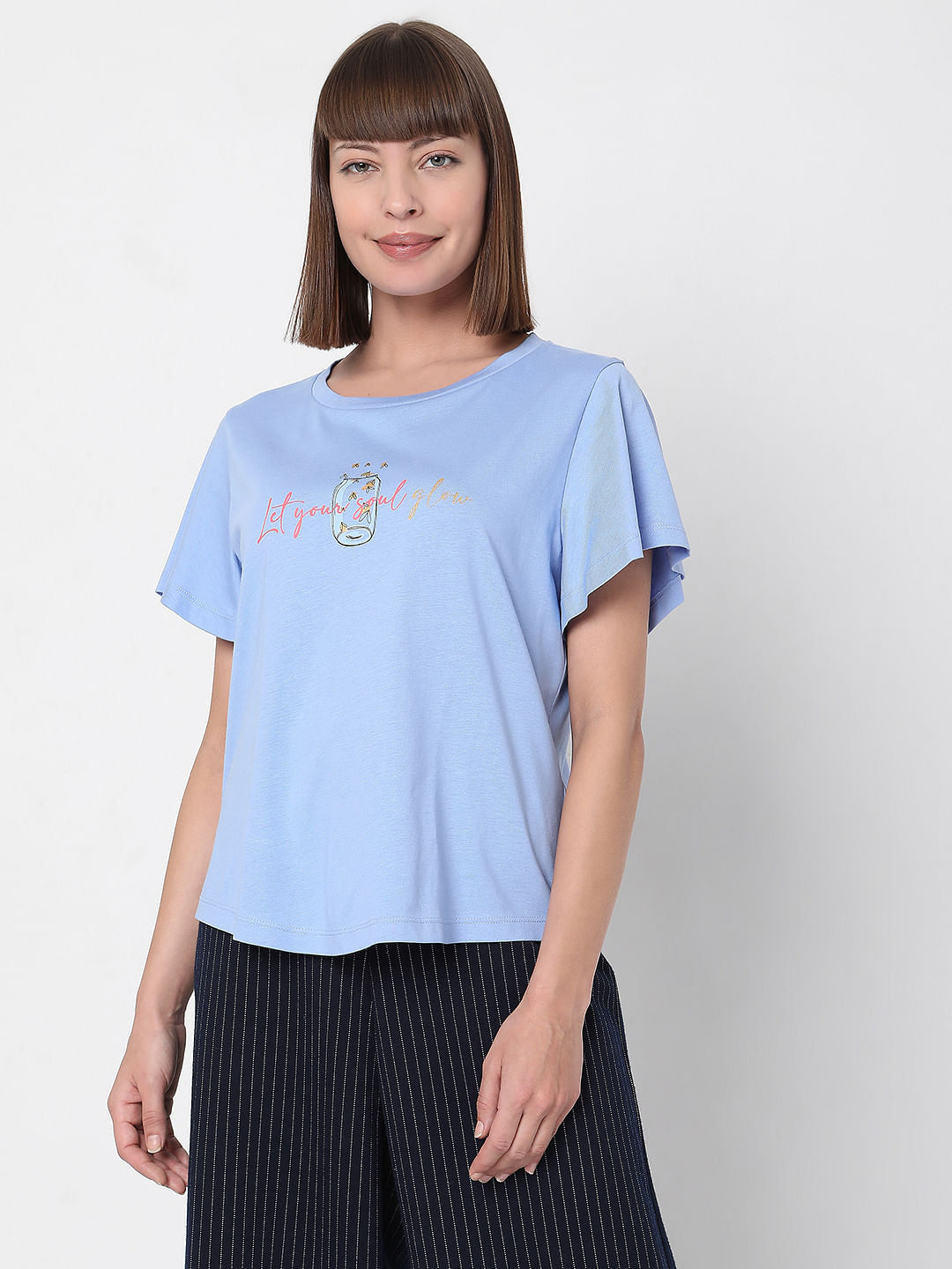 Blue Graphic T-Shirt
