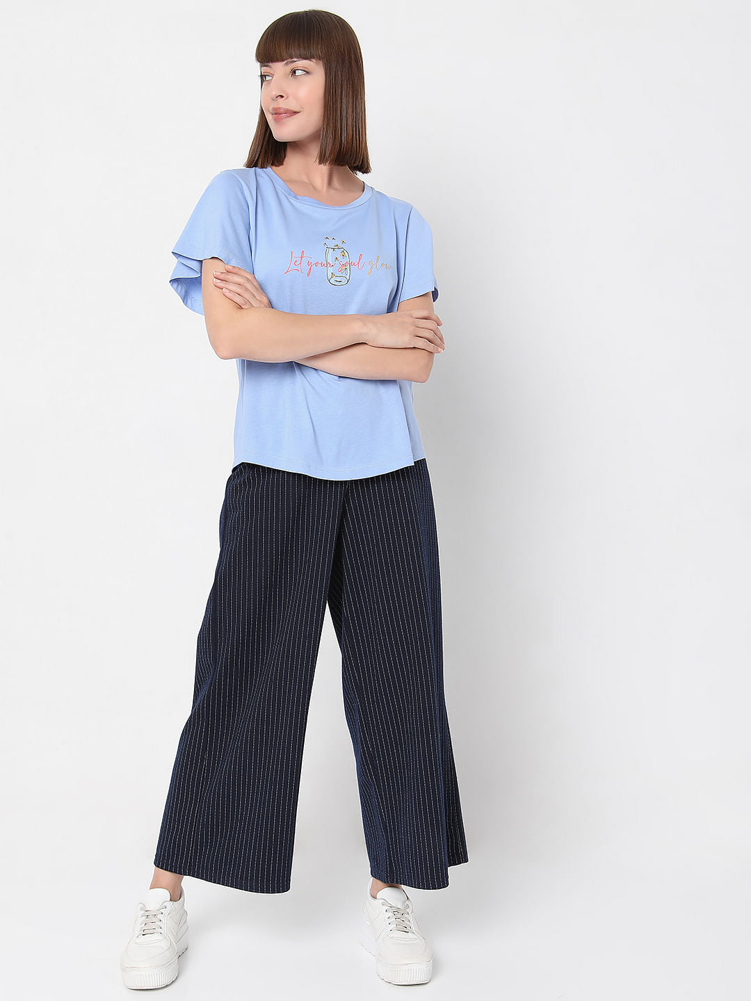 Blue Graphic T-Shirt