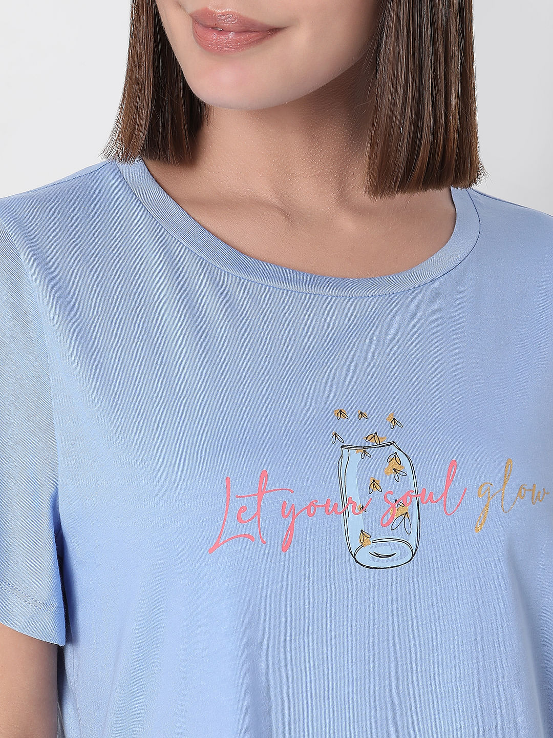 Blue Graphic T-Shirt