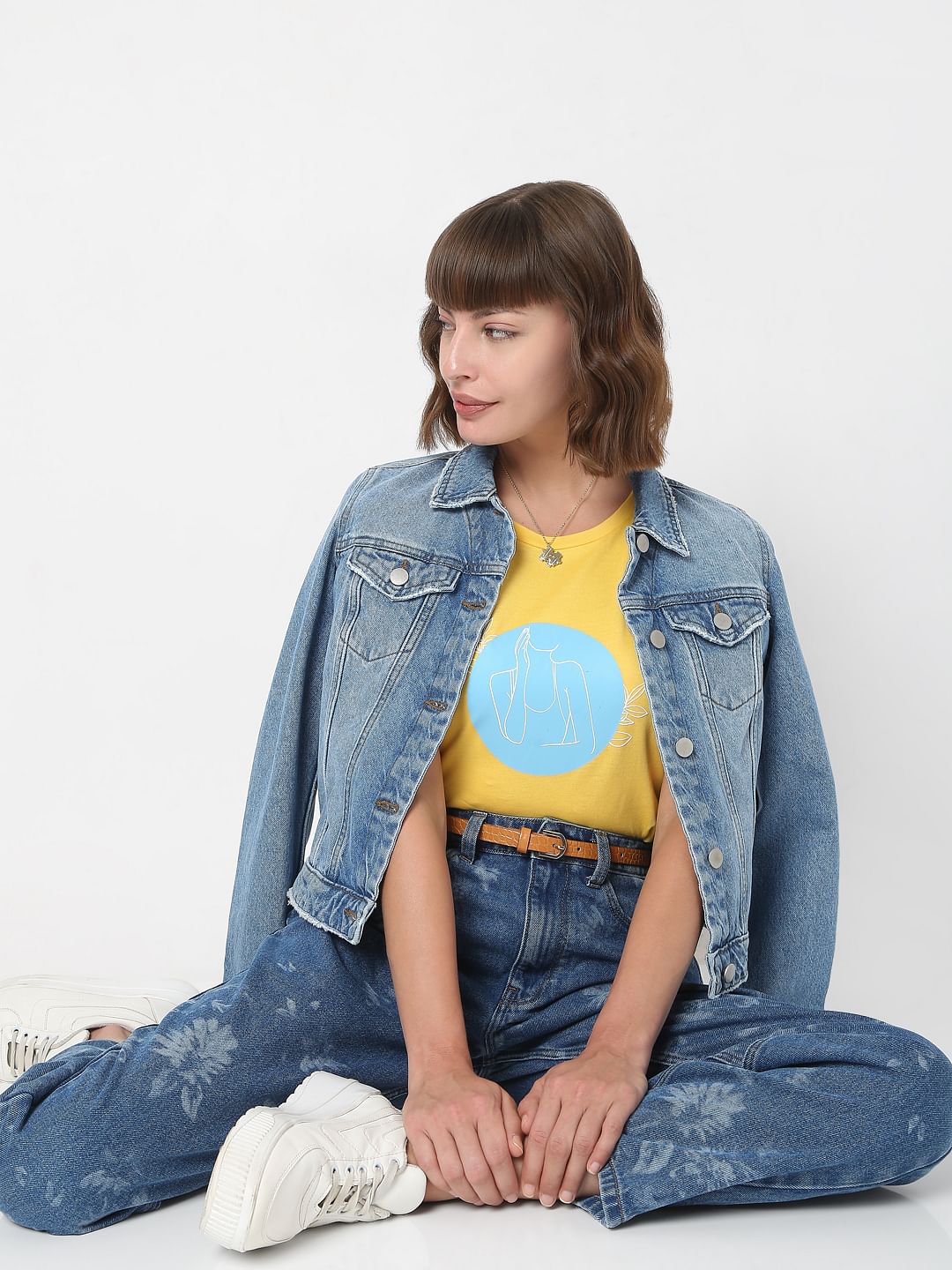 Yellow Graphic T-Shirt