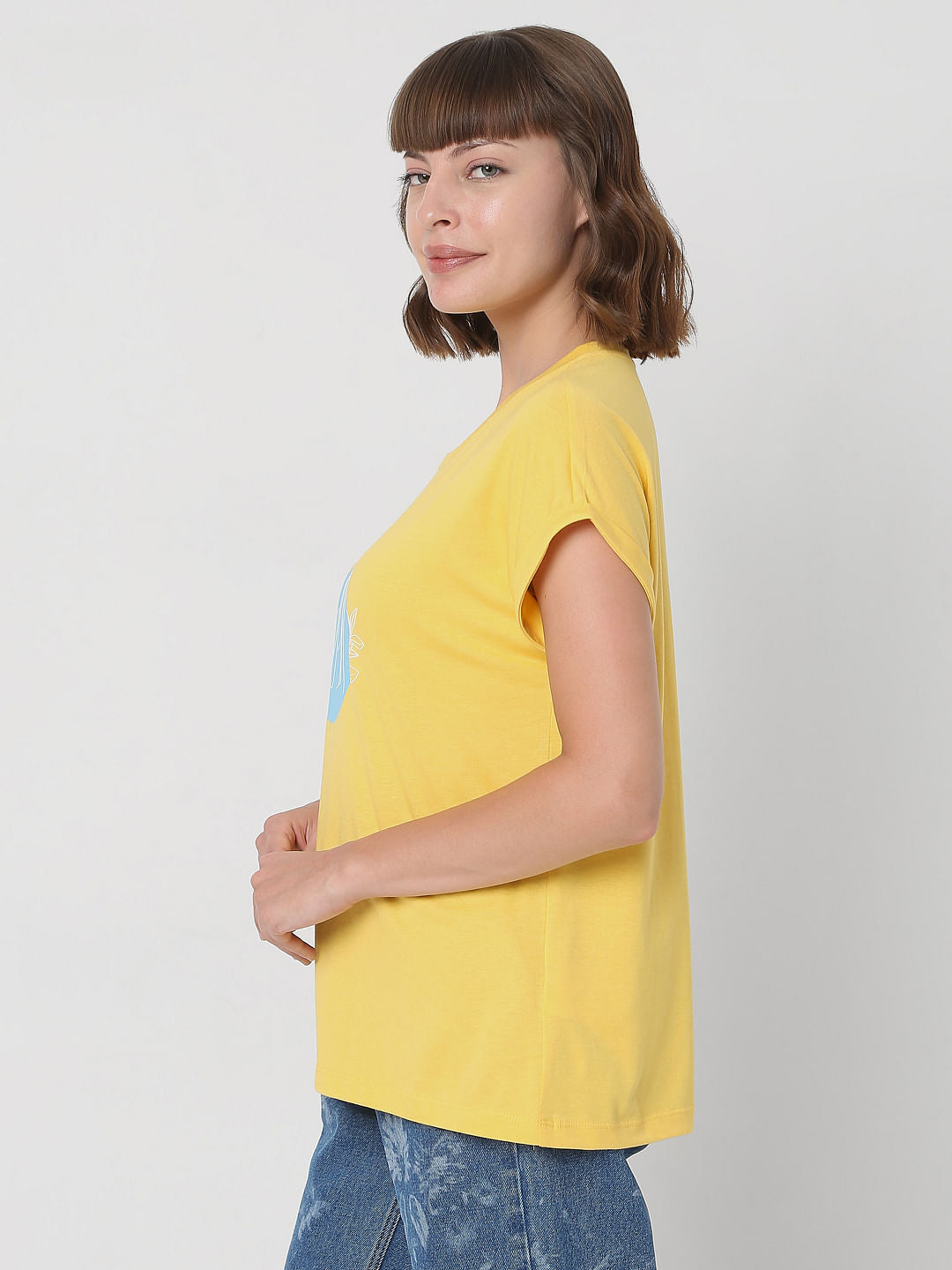 Yellow Graphic T-Shirt