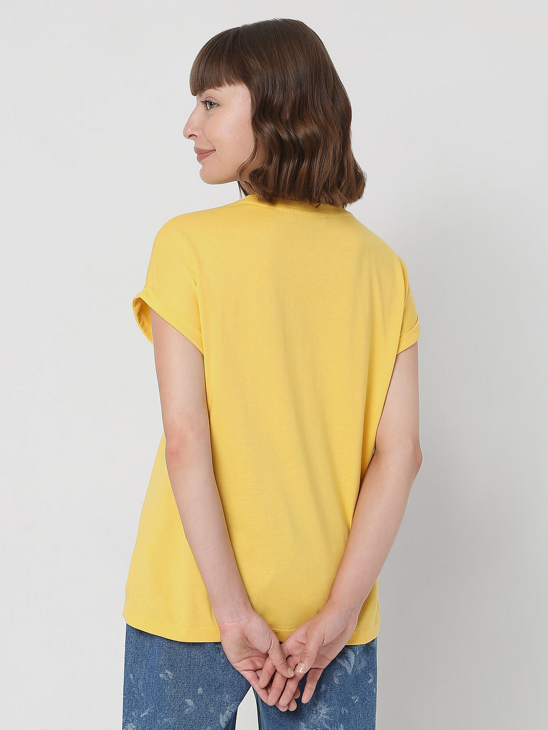 Yellow Graphic T-Shirt