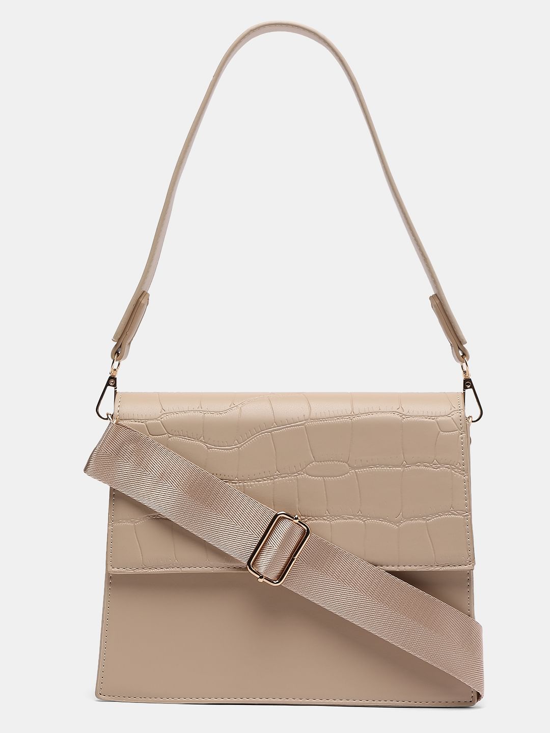 Beige Crossbody Bag