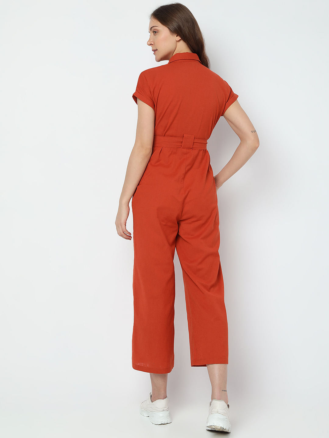 Rust Jumpsuit