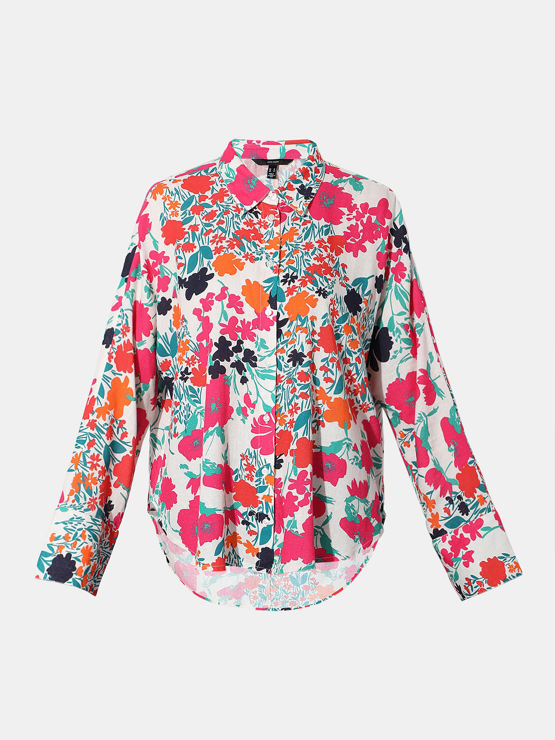 Multi-Colour Floral Print Shirt
