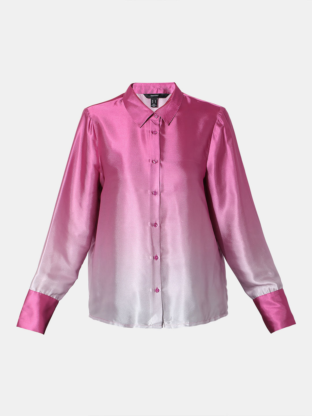 Pink Ombre Full Sleeves Shirt