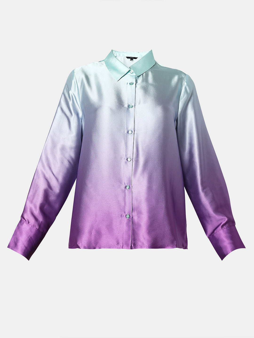 Purple Ombre Full Sleeves Shirt
