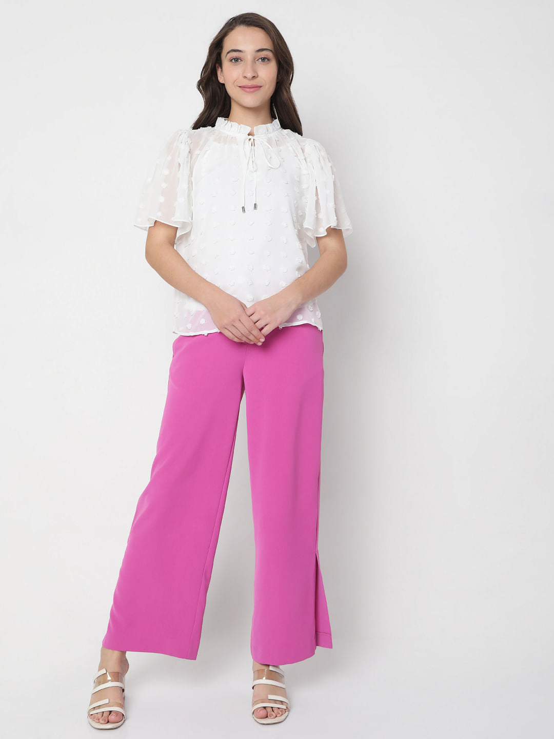 White Dobby Top