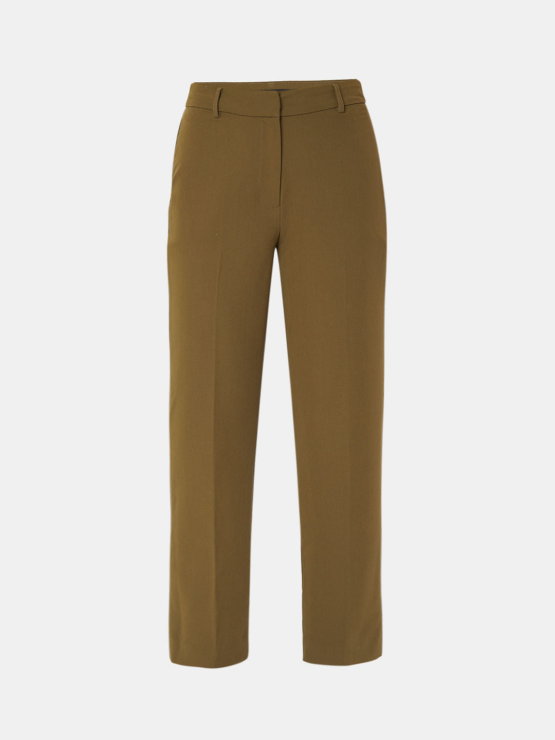 Green High Waist Trousers