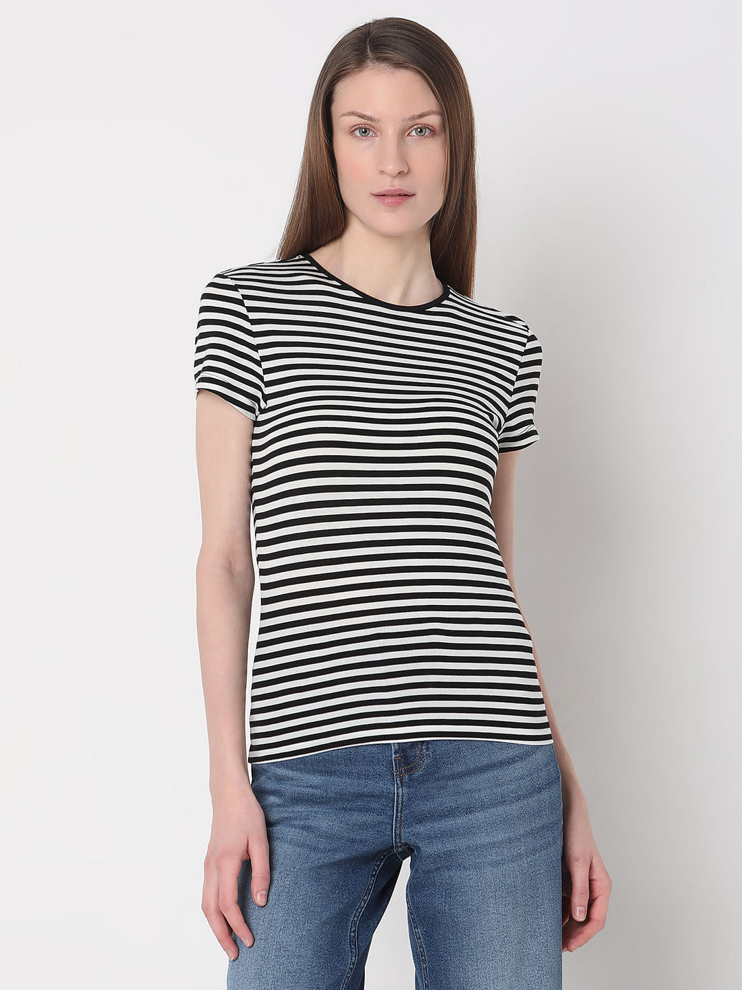 Black Striped T-Shirt