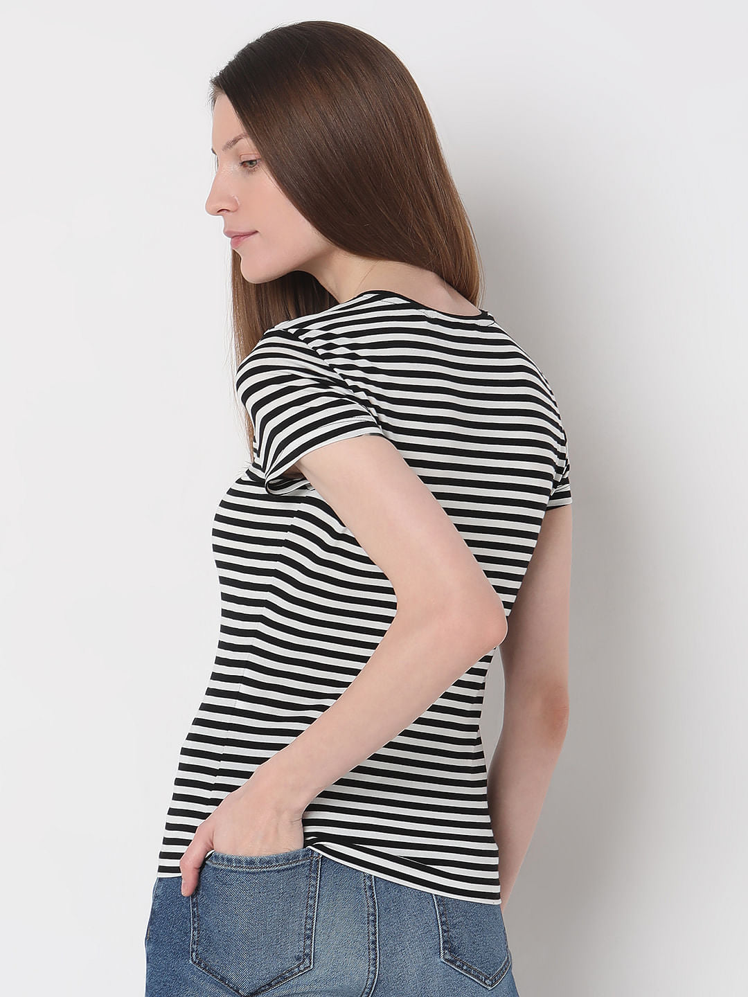 Black Striped T-Shirt