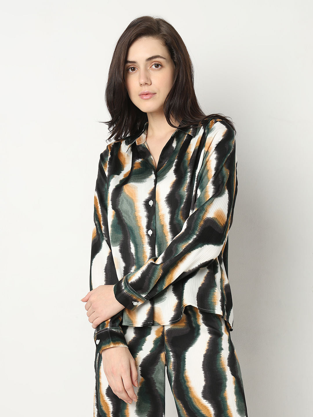 White Printed Shirts