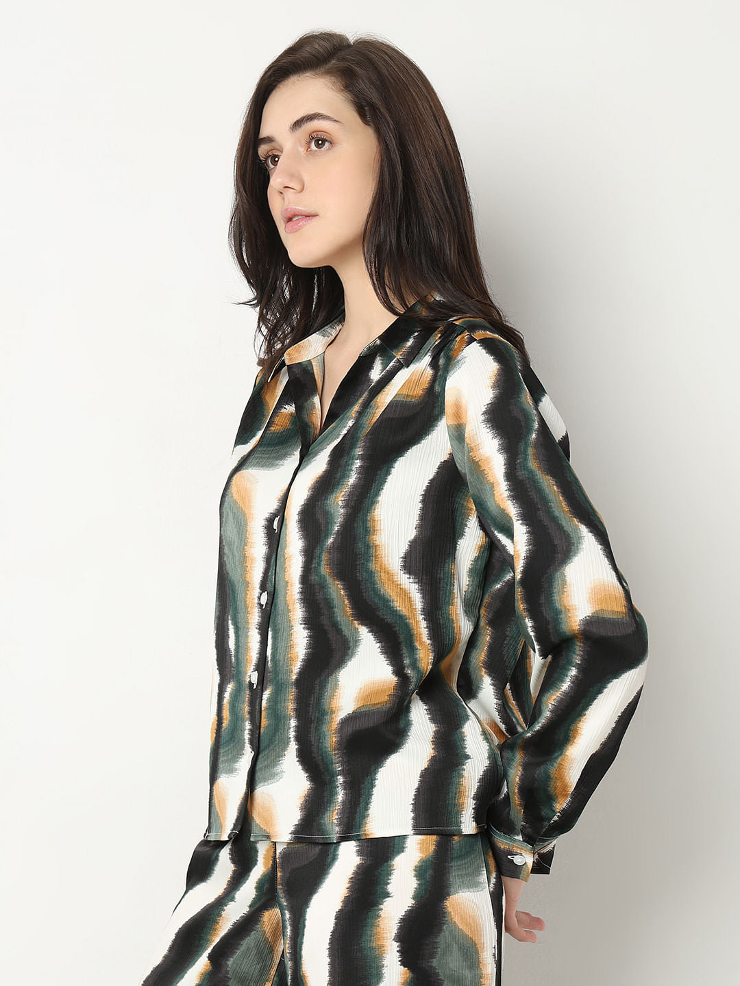 White Printed Shirts