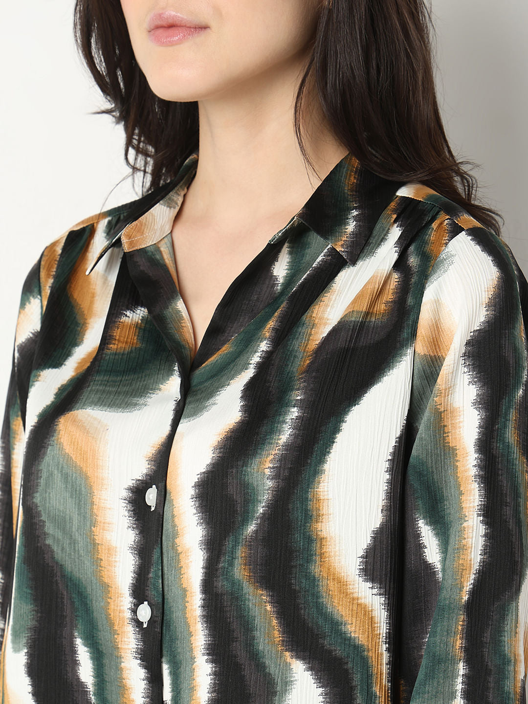 White Printed Shirts