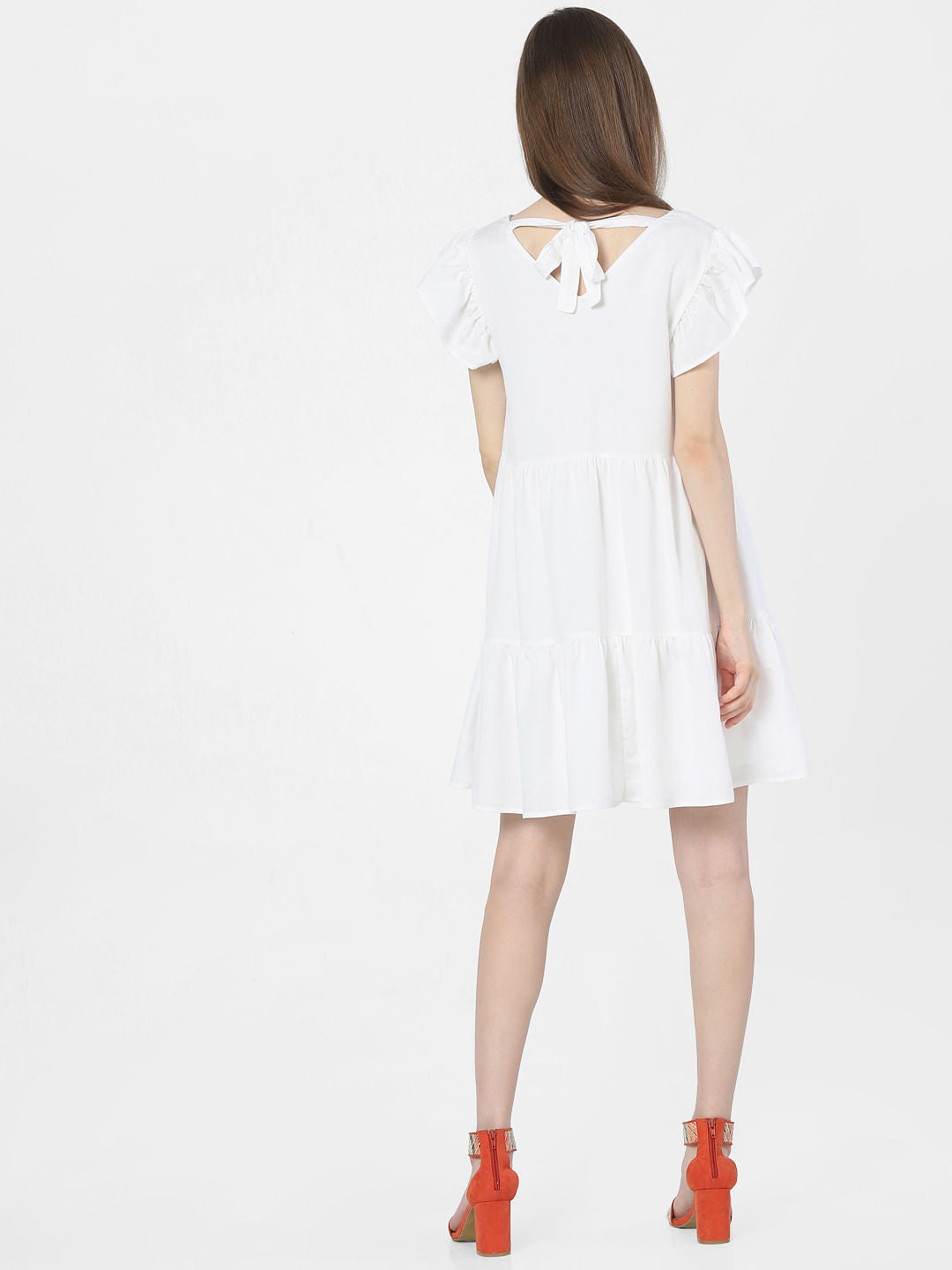 White Shift Dress
