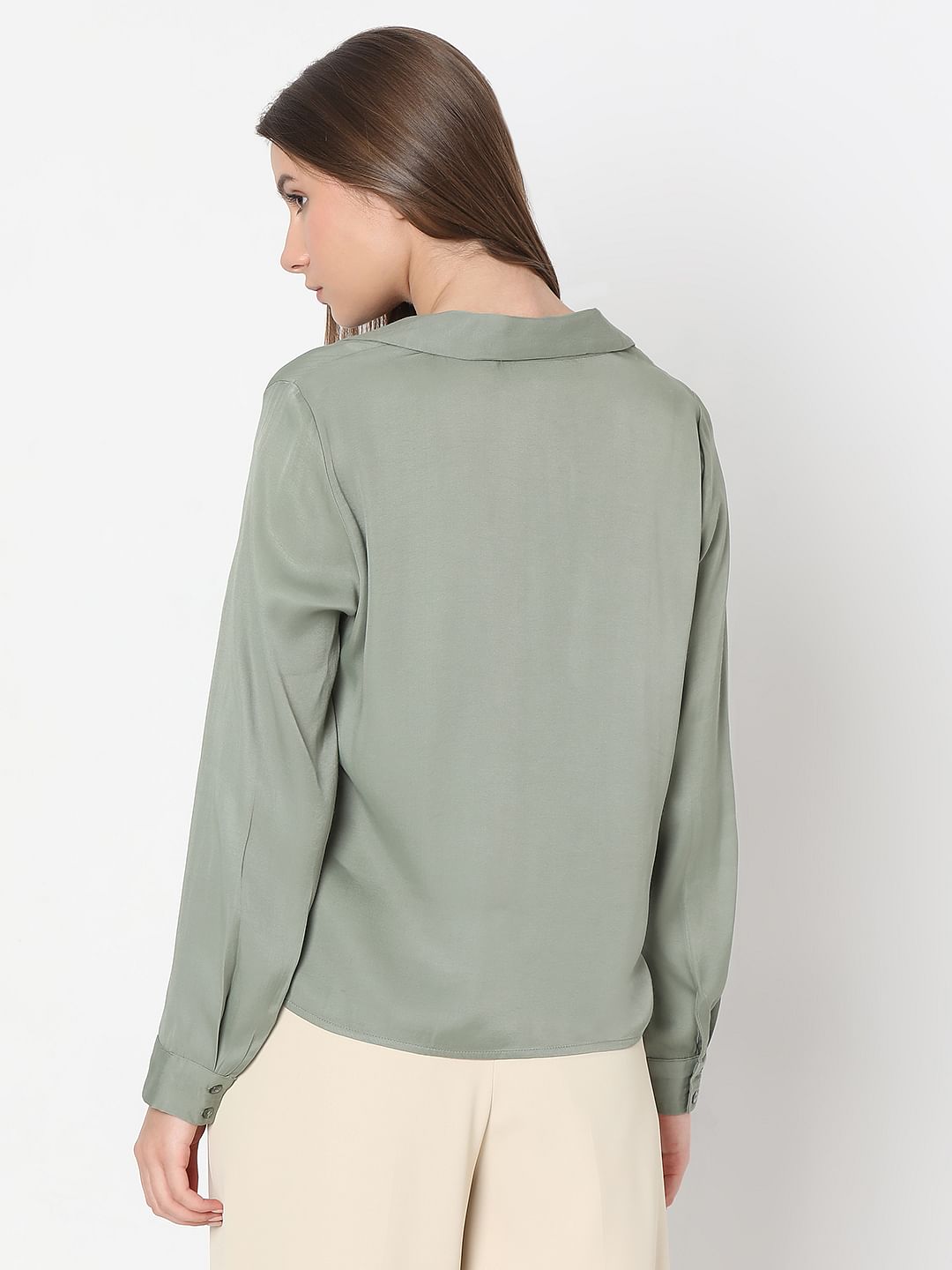 Green Oversized Shirt