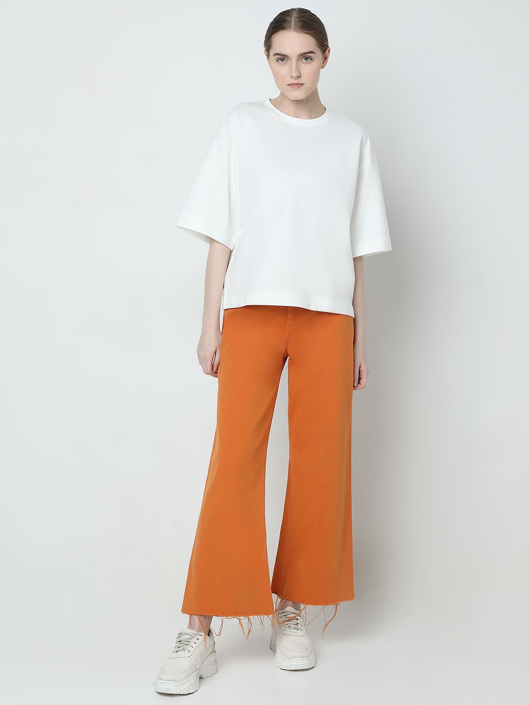 White Relaxed Fit Top