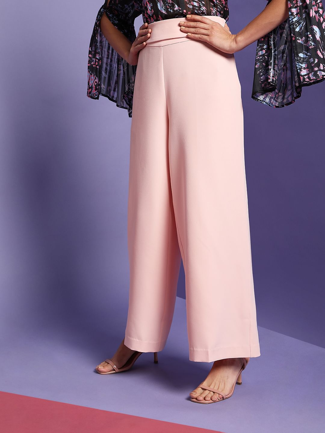 Marquee Pink Wide Leg Culottes