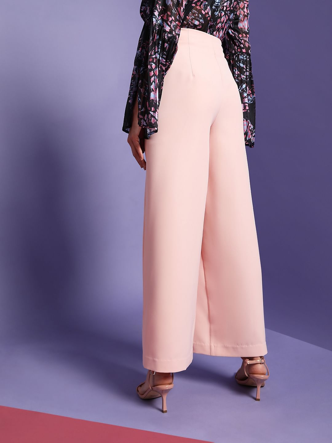 Marquee Pink Wide Leg Culottes