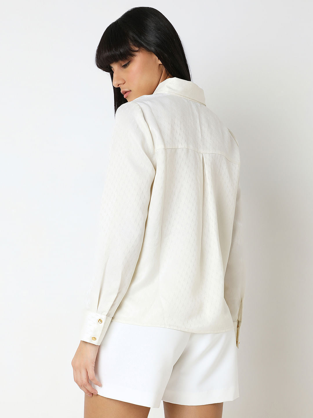 Off-White Printed Top