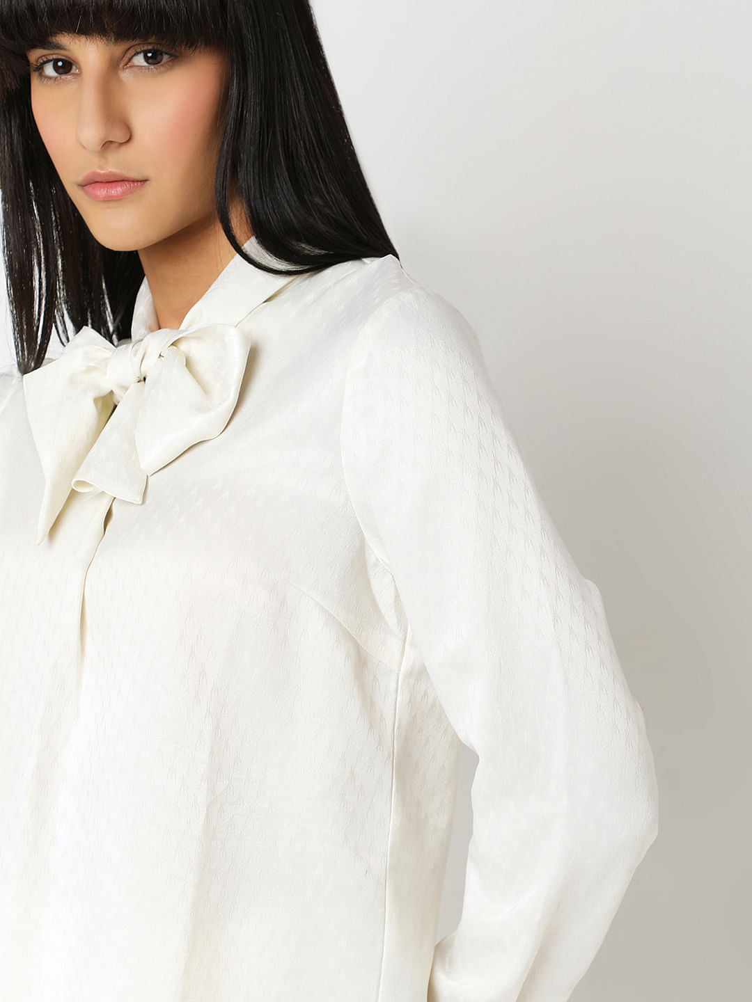 Off-White Printed Top