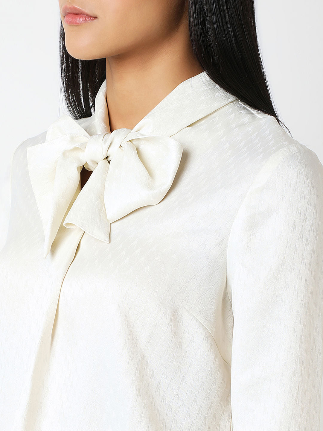 Off-White Printed Top