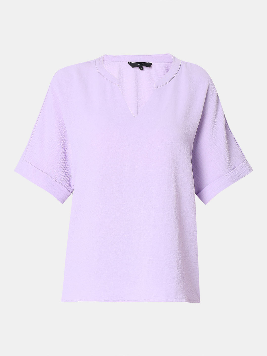 Lilac V-Neck Top