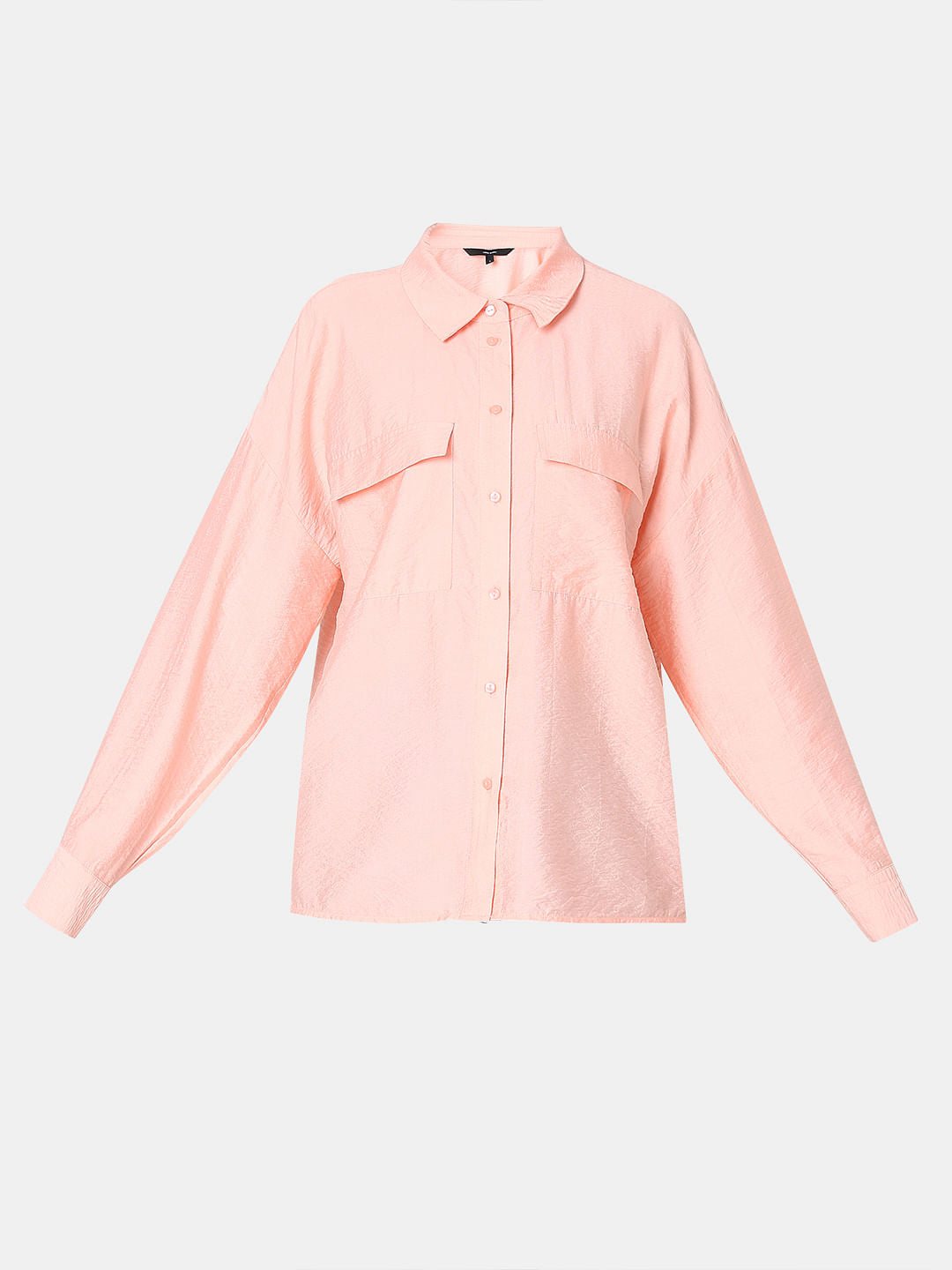 Peach Oversized Shirt