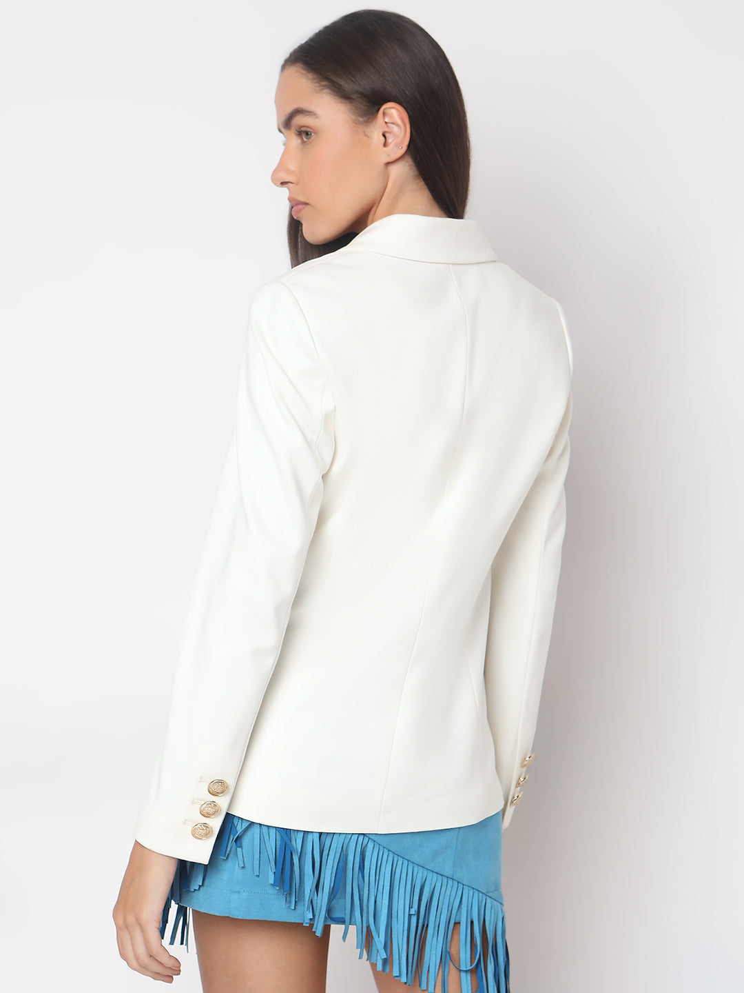 White Tailored Blazer