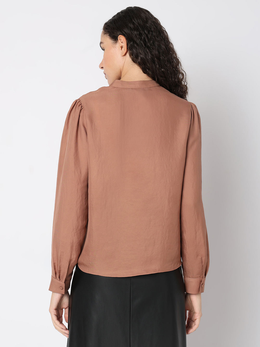 Brown Front Open Top