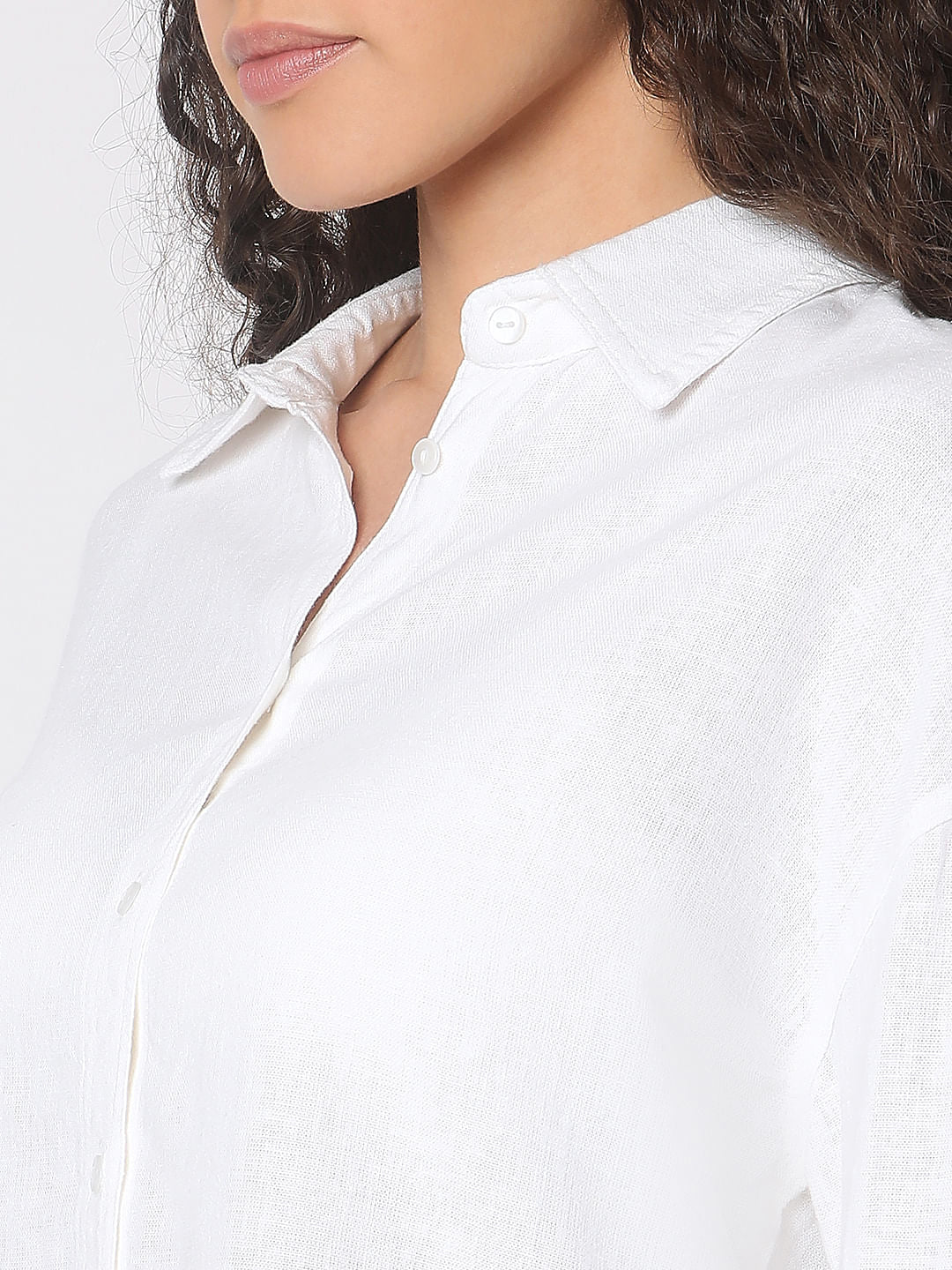White Linen Shirt