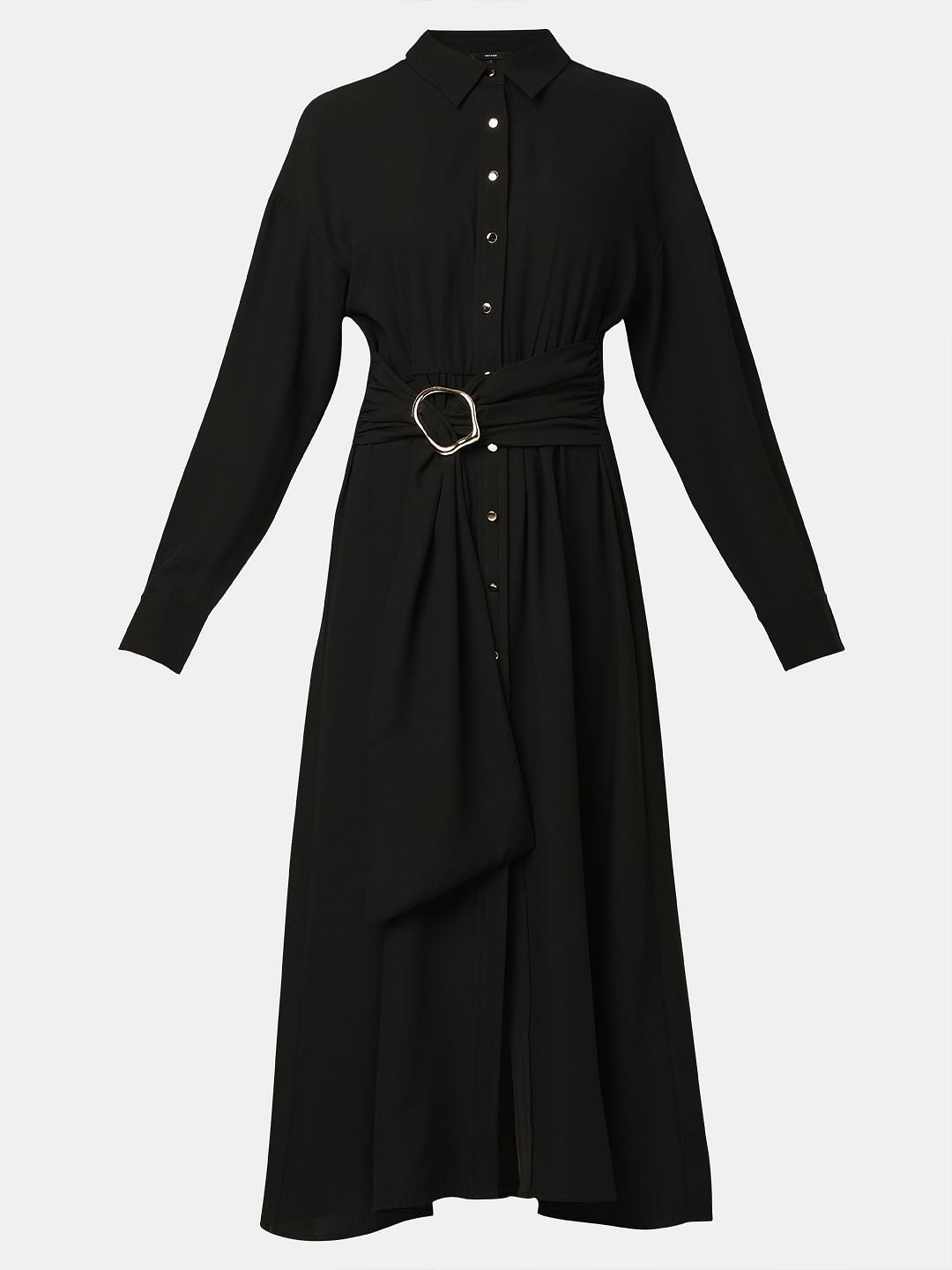 Black Shirt Dress