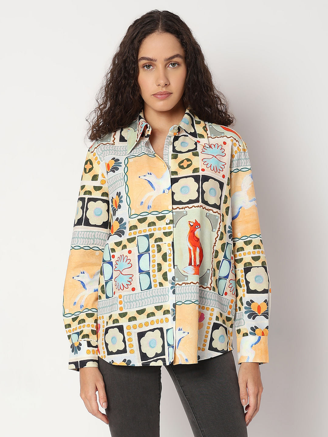 Multi-Colour Printed Shirt