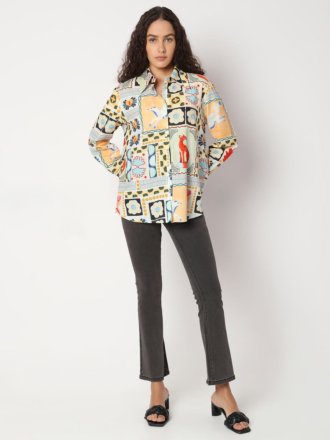 Multi-Colour Printed Shirt