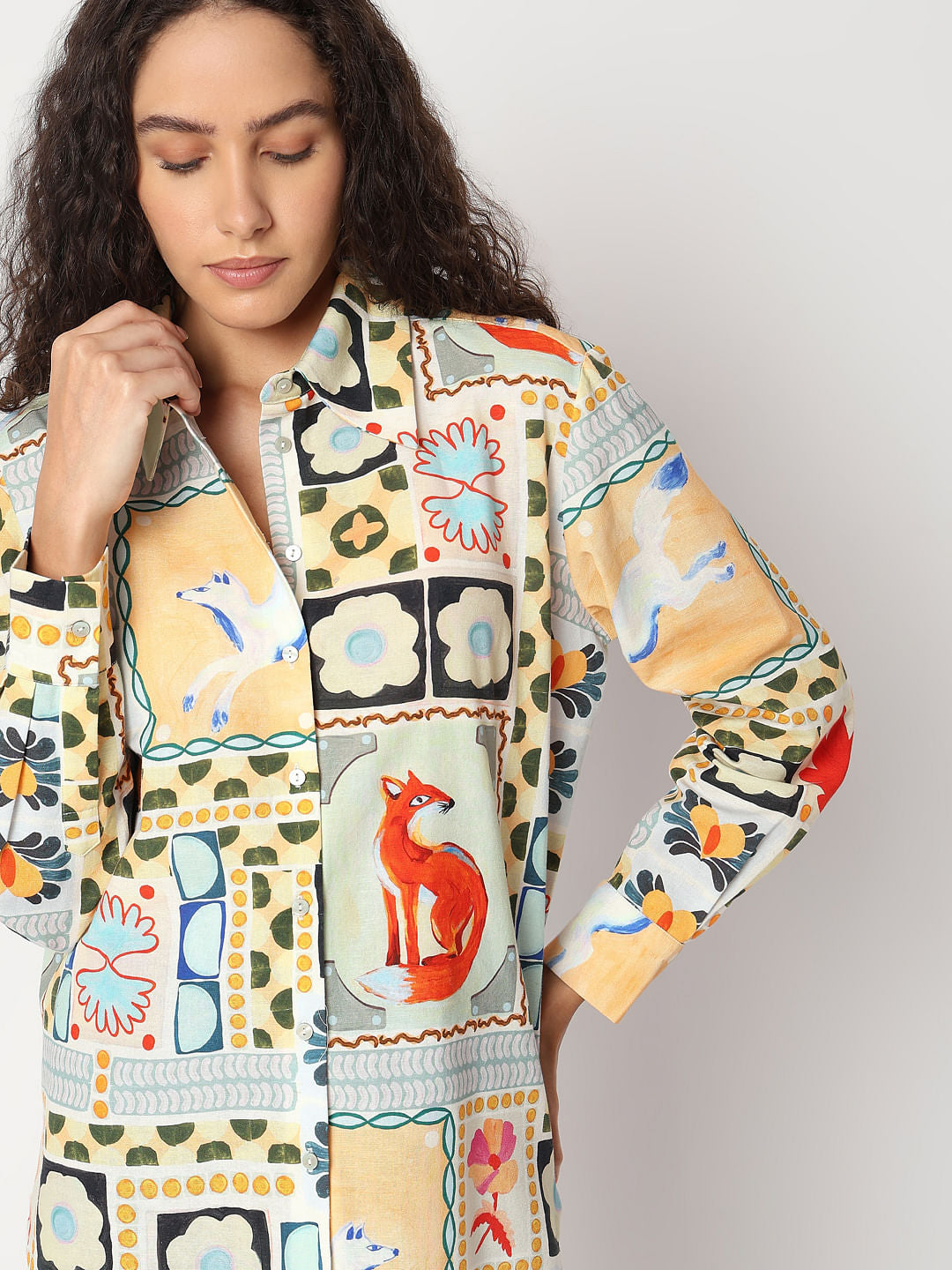 Multi-Colour Printed Shirt