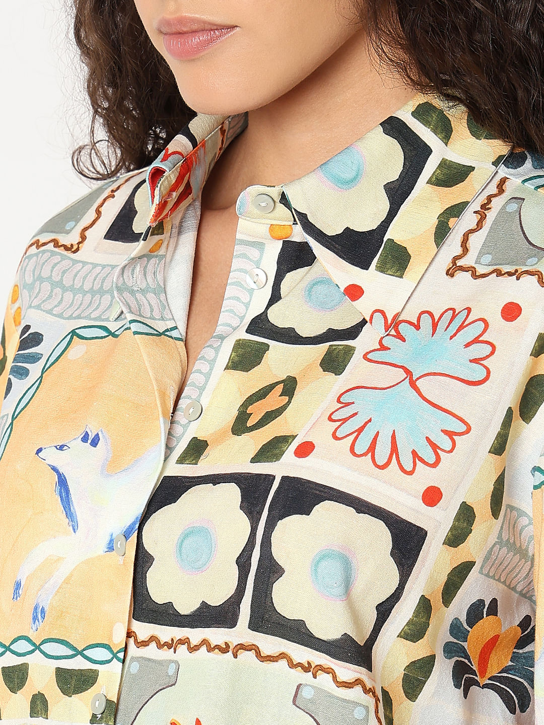 Multi-Colour Printed Shirt