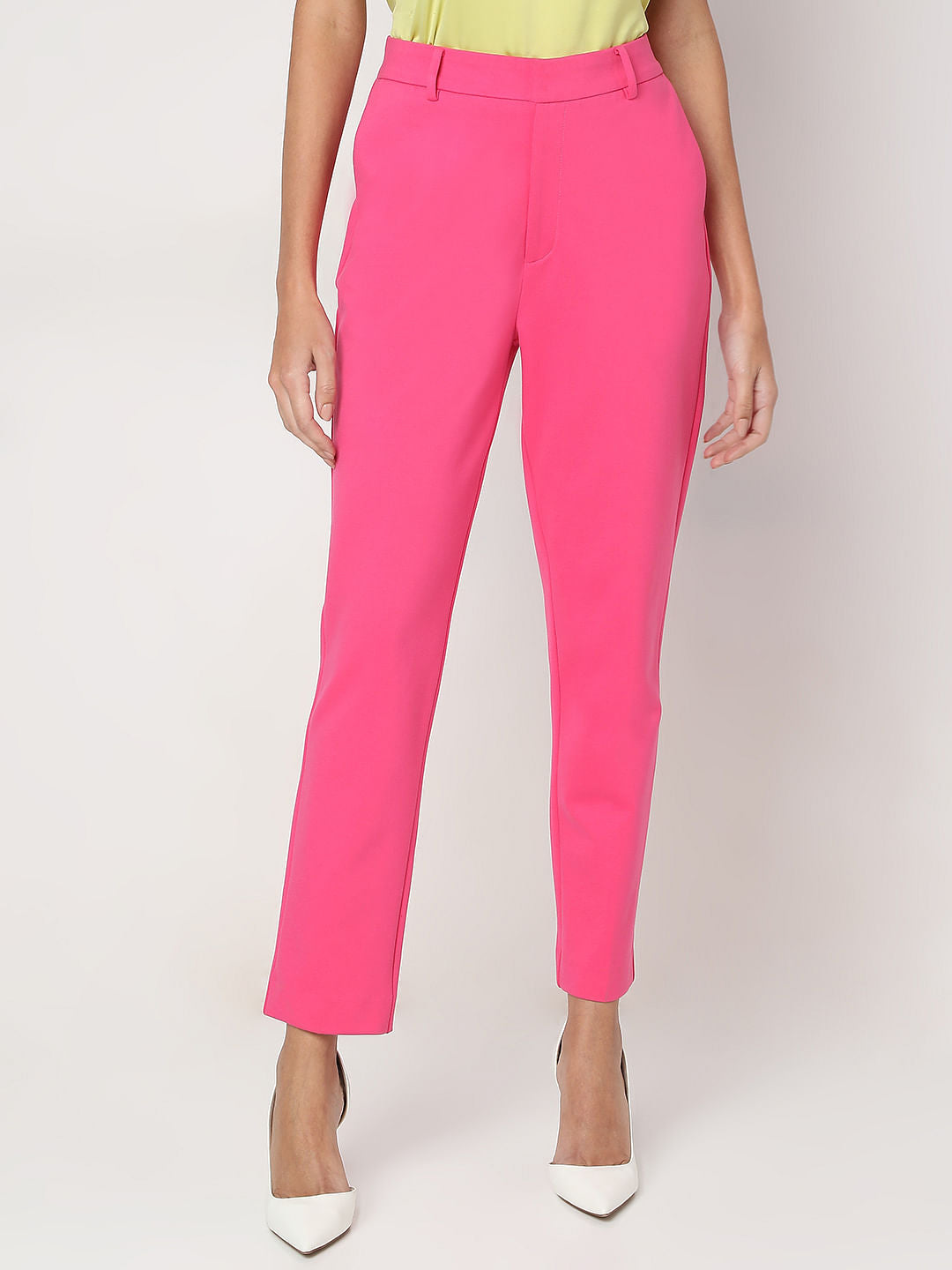 Pink Slim Fit Pant