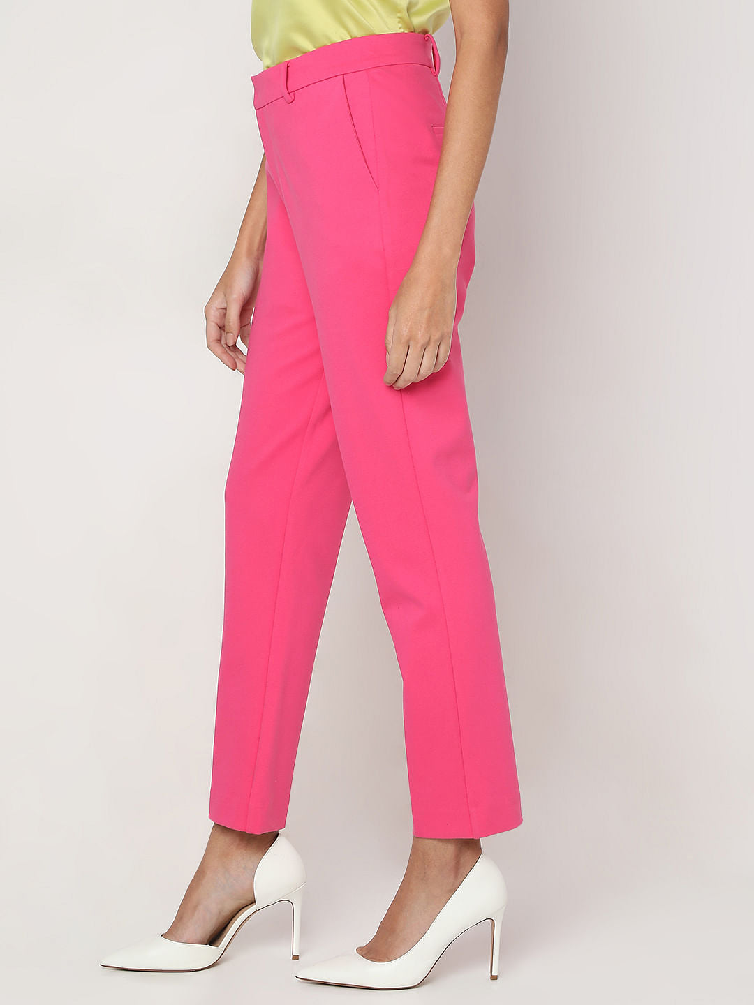 Pink Slim Fit Pant