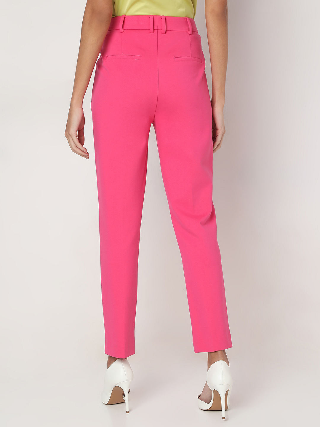 Pink Slim Fit Pant