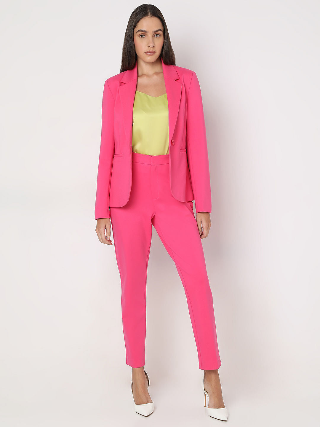 Pink Slim Fit Pant